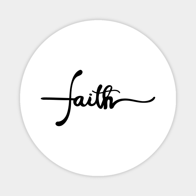 Faith Magnet by Mariteas